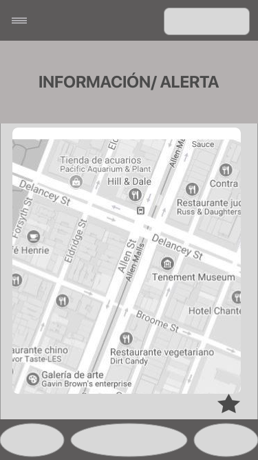 wireframe proyecto findmybaby