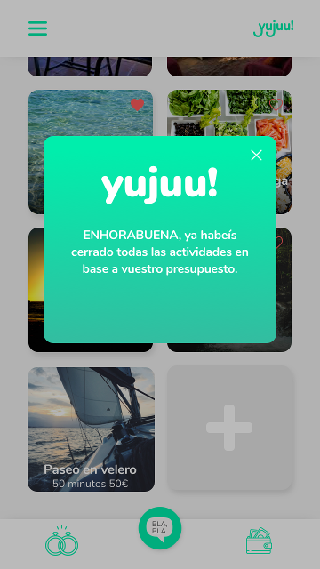pantallas proyecto yujuu